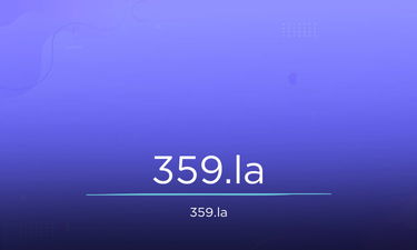 359.la - Creative brandable domain for sale