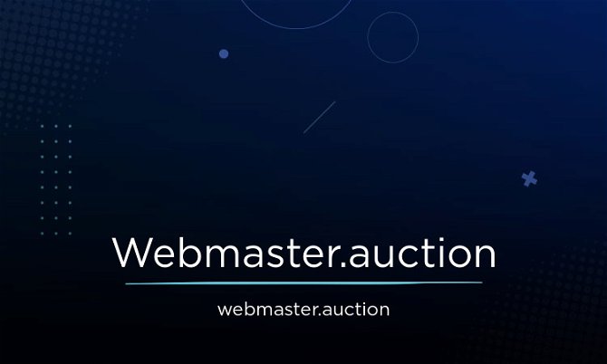 Webmaster.Auction