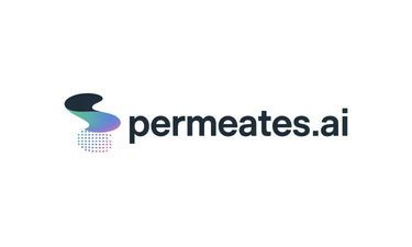 Permeates.ai - Creative brandable domain for sale