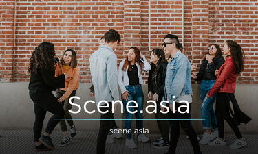 Scene.asia - Creative brandable domain for sale