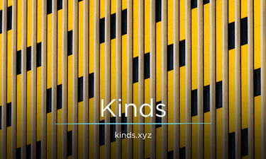 Kinds.xyz - Creative brandable domain for sale