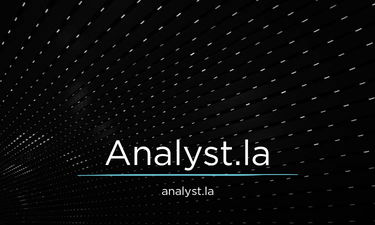 Analyst.la - Creative brandable domain for sale