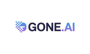 gone.ai - Creative brandable domain for sale