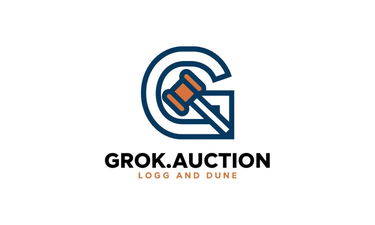 Grok.Auction - Creative brandable domain for sale