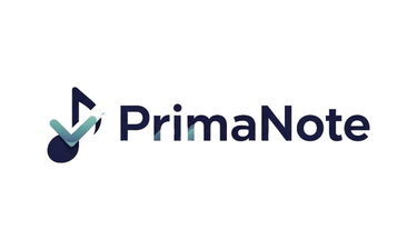 PrimaNote.com - Creative brandable domain for sale