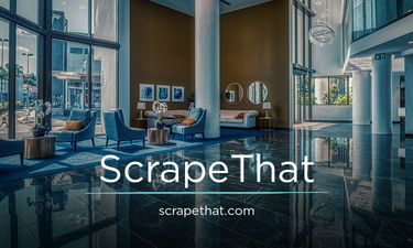 ScrapeThat.com - Creative brandable domain for sale
