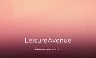 LeisureAvenue.com - Creative brandable domain for sale