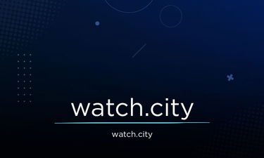 Watch.City - Creative brandable domain for sale