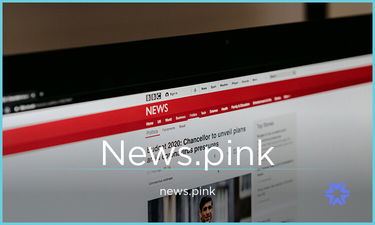 News.Pink - Creative brandable domain for sale
