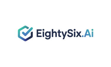 EightySix.ai - Creative brandable domain for sale