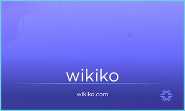 Wikiko.com - Creative brandable domain for sale