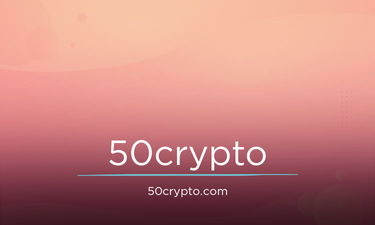 50Crypto.com - Creative brandable domain for sale