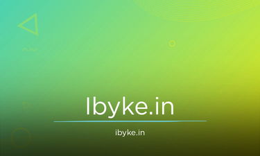 Ibyke.in - Creative brandable domain for sale
