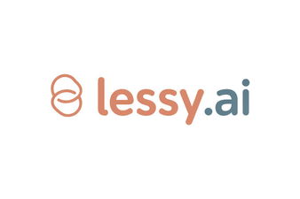 Lessy.ai - Creative brandable domain for sale