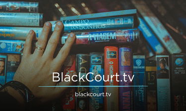 BlackCourt.tv - Creative brandable domain for sale