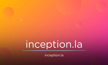 Inception.la - Creative brandable domain for sale