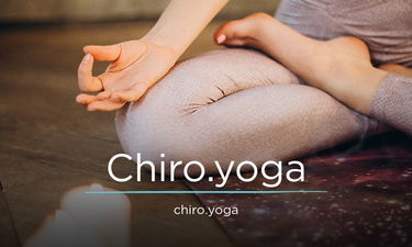 Chiro.yoga - Creative brandable domain for sale