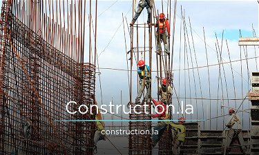 Construction.la - Creative brandable domain for sale