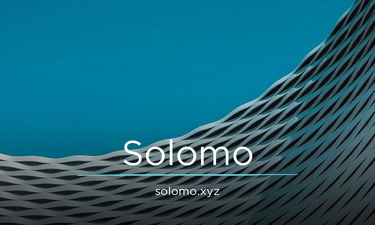 Solomo.xyz - Creative brandable domain for sale