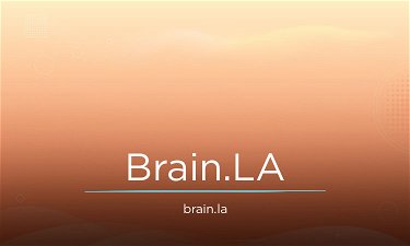 Brain.LA - Creative brandable domain for sale