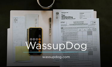 WassupDog.com - Creative brandable domain for sale