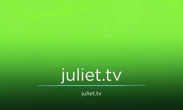 Juliet.tv - Creative brandable domain for sale