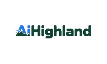 AiHighland.com - Creative brandable domain for sale