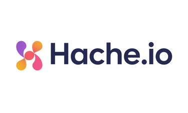 Hache.io - Creative brandable domain for sale