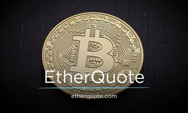 EtherQuote.com - Creative brandable domain for sale