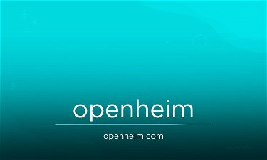 Openheim.com - Creative brandable domain for sale