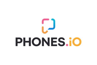 Phones.io - Creative brandable domain for sale
