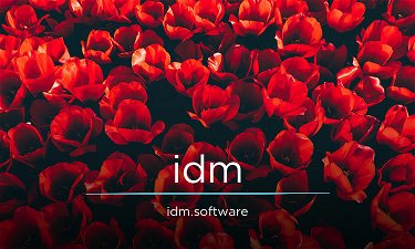 IDM.software - Creative brandable domain for sale