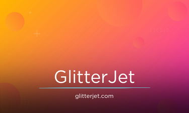 GlitterJet.com - Creative brandable domain for sale