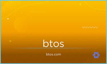 BTOS.com - Creative brandable domain for sale
