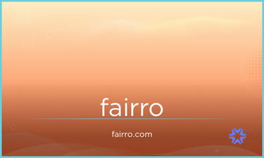 Fairro.com - Creative brandable domain for sale