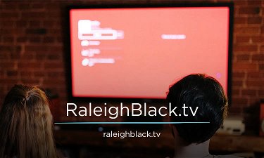 RaleighBlack.tv - Creative brandable domain for sale