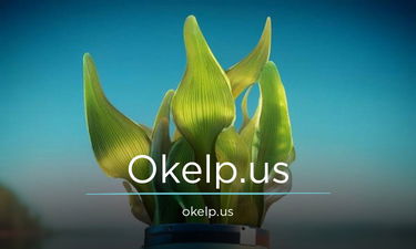 Okelp.us - Creative brandable domain for sale