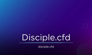 Disciple.cfd - Creative brandable domain for sale