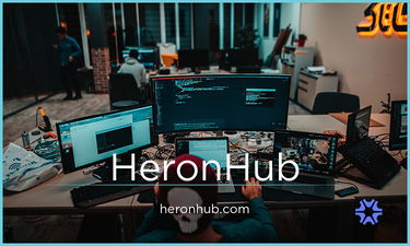 HeronHub.com - Creative brandable domain for sale