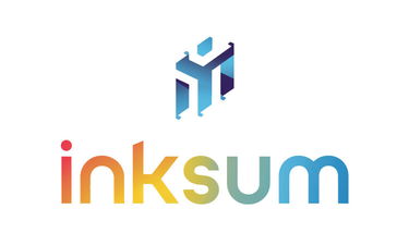Inksum.com - Creative brandable domain for sale