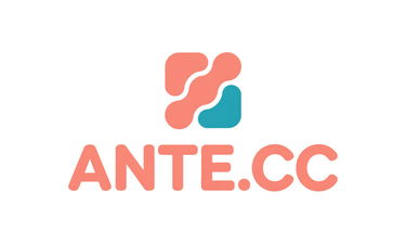 Ante.cc - Creative brandable domain for sale
