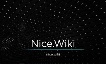 Nice.Wiki - Creative brandable domain for sale