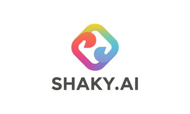 Shaky.AI - Creative brandable domain for sale
