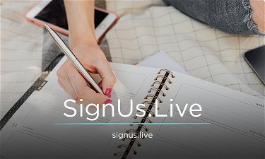 SignUs.Live - Creative brandable domain for sale