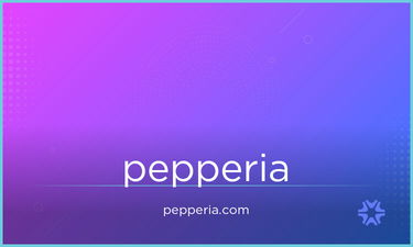 Pepperia.com - Creative brandable domain for sale