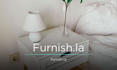 Furnish.la - Creative brandable domain for sale