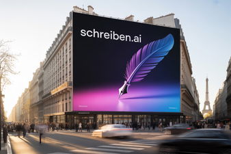 Schreiben.ai - Creative brandable domain for sale