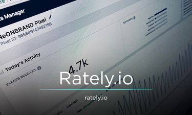 Rately.io - Creative brandable domain for sale