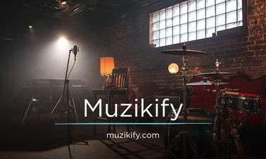 Muzikify.com - Creative brandable domain for sale