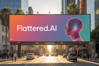 Flattered.ai - Creative brandable domain for sale